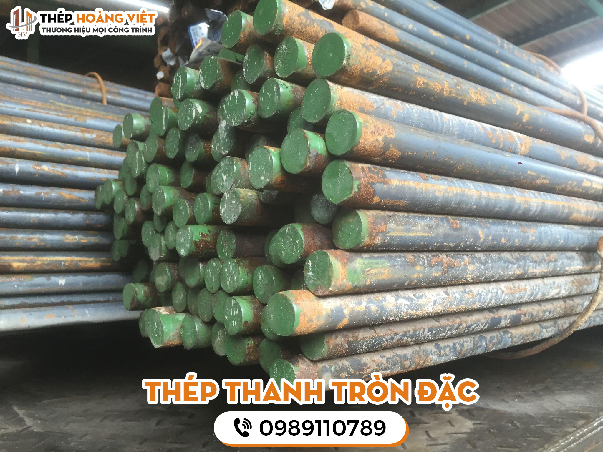 Báo giá thép thanh tròn đặc mới nhất tại Thép Hoàng Việt 1 Thép thanh tròn đặc chất lượng cao tại thép Hoàng Việt